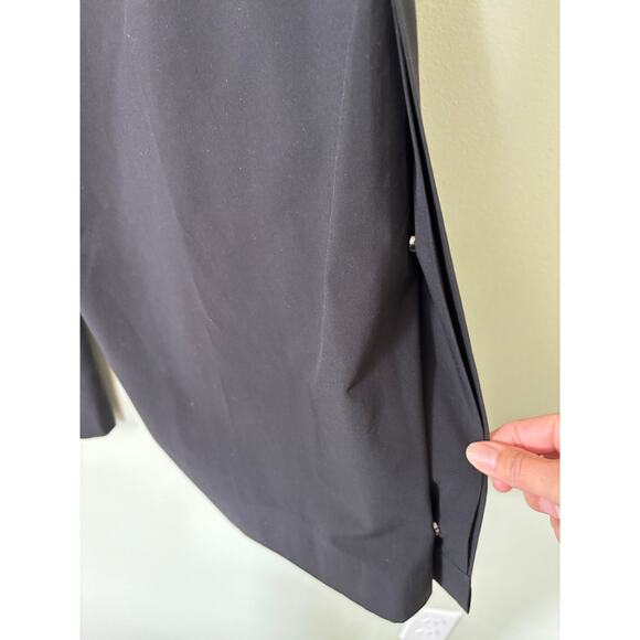 Athleta Black Tribeca Wide Leg Cropped Pant 10 - Picture 7 of 12